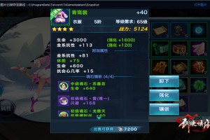 剑侠情缘网络版里装备等级的颜色是什么